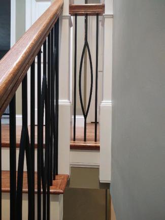Remodeled staircase in Andover, MA - 4