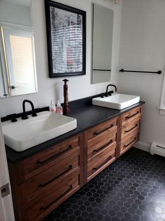 Concord Master Bathroom His and Hers