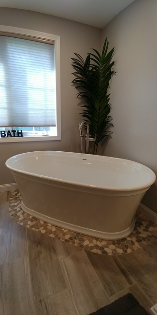 Tewksbury Master Bathroom Remodeled Tub